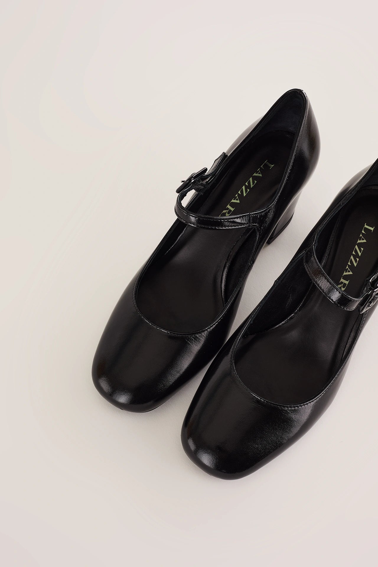 Soft patent leather Mary Jane 6 cm