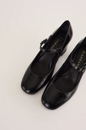 Soft patent leather Mary Jane 6 cm