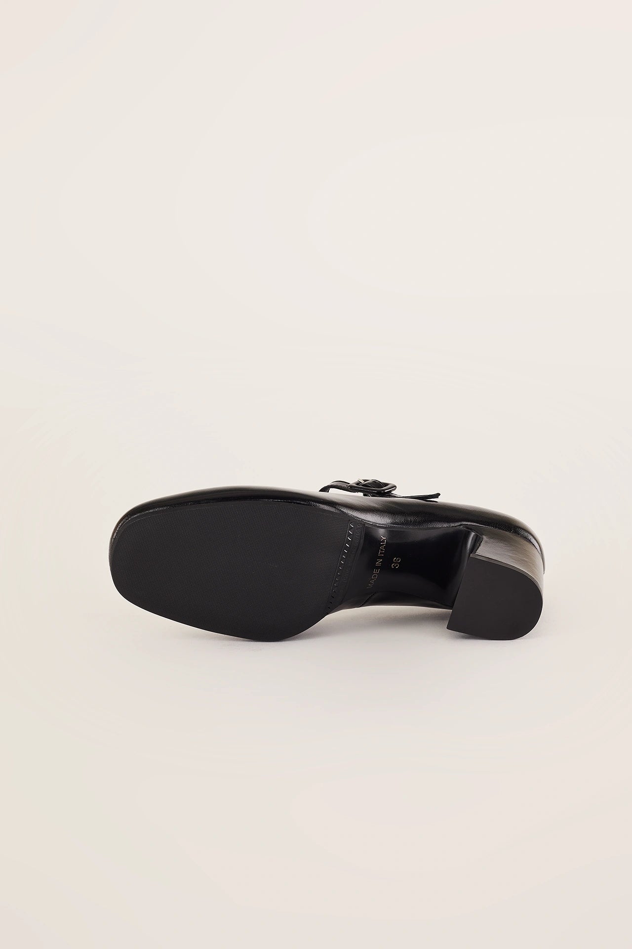 Soft patent leather Mary Jane 6 cm
