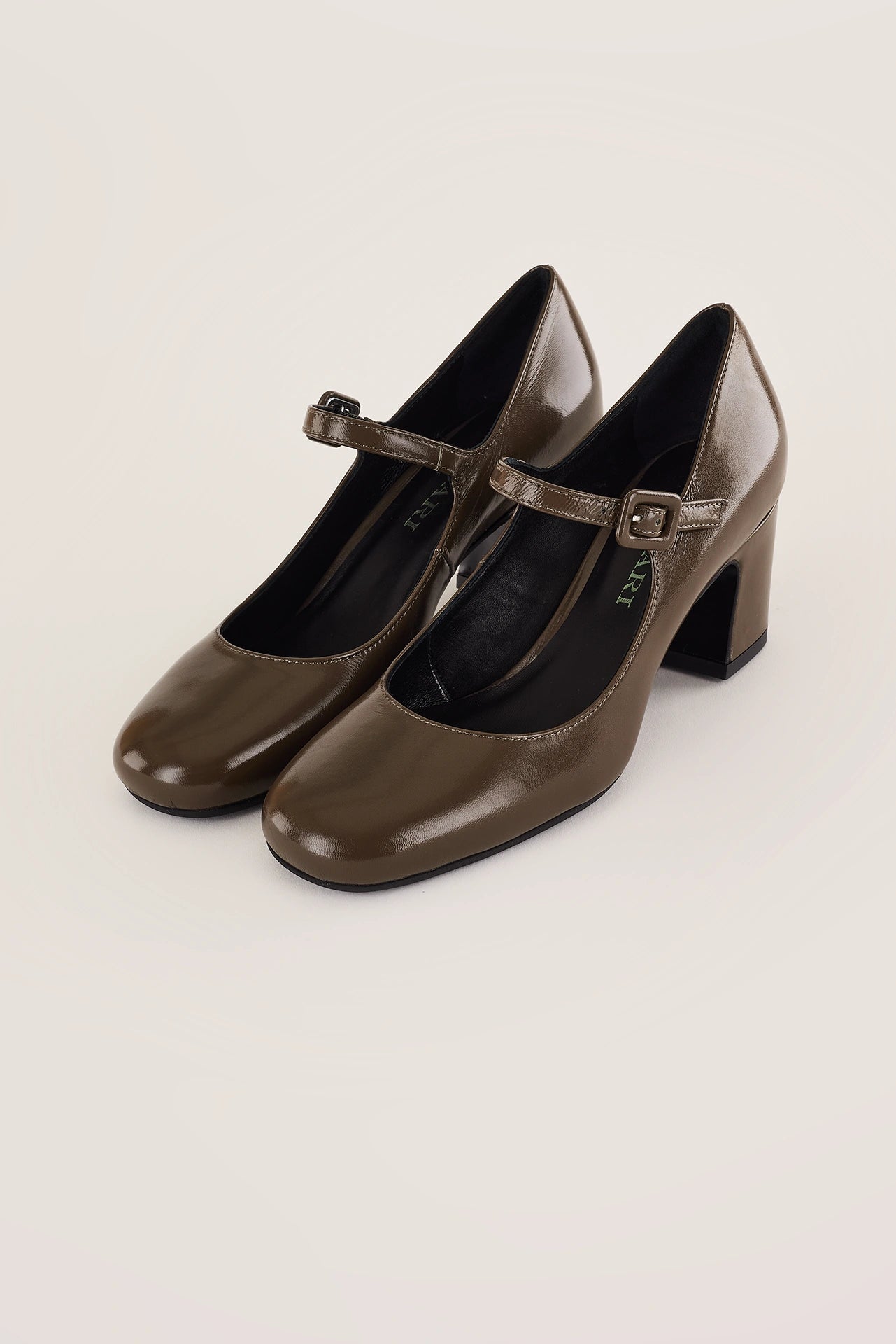Soft patent leather Mary Jane 6 cm