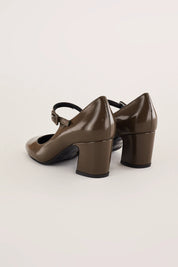 Soft patent leather Mary Jane 6 cm