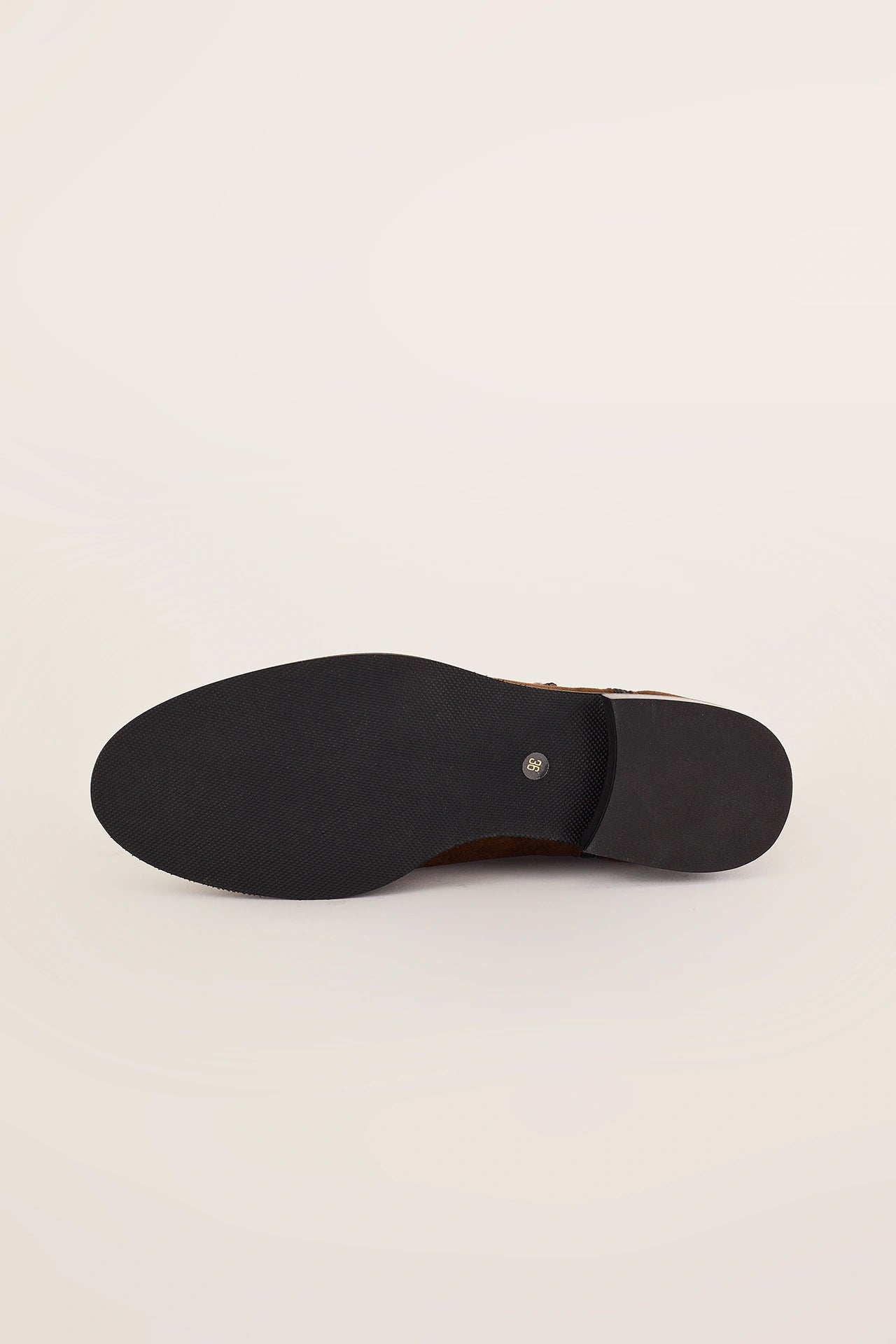 Suede ankle boots with double zip