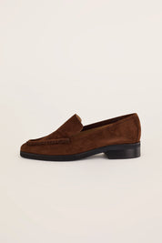 Suede loafers