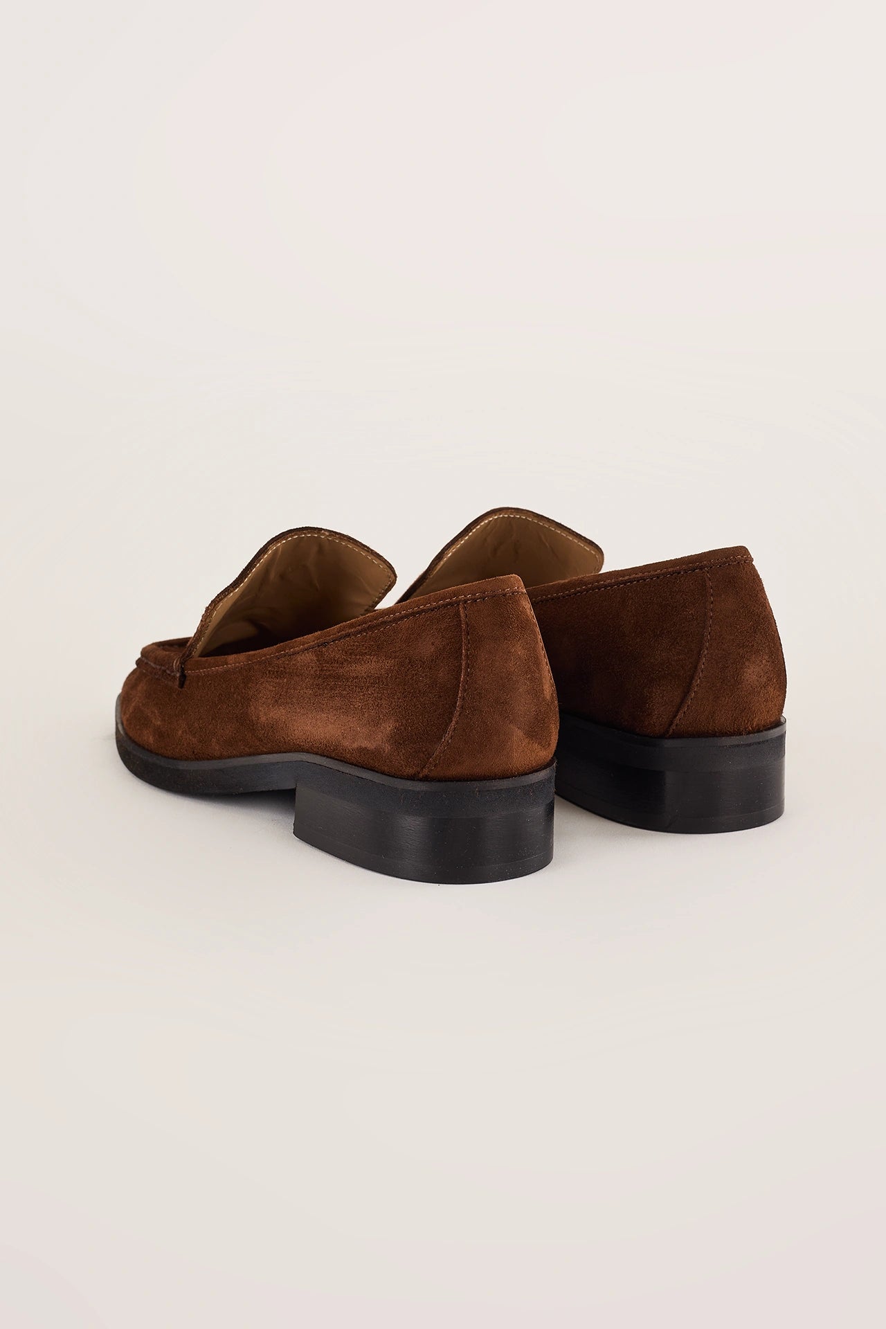 Suede loafers