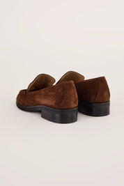 Suede loafers