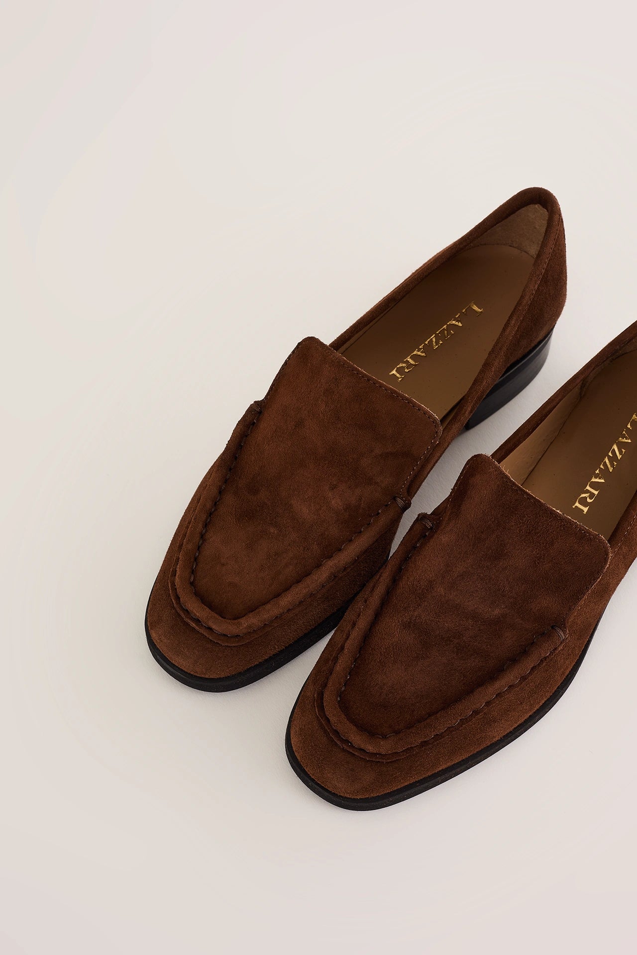 Suede loafers