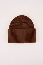 Berretto in lana a coste