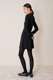 Abito in maglia a coste