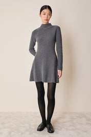 Abito in maglia a coste