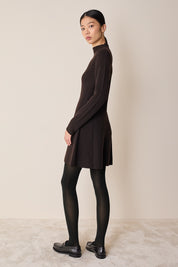 Abito in maglia a coste