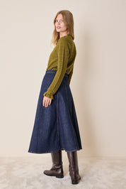 Maglia traforata con laccetto