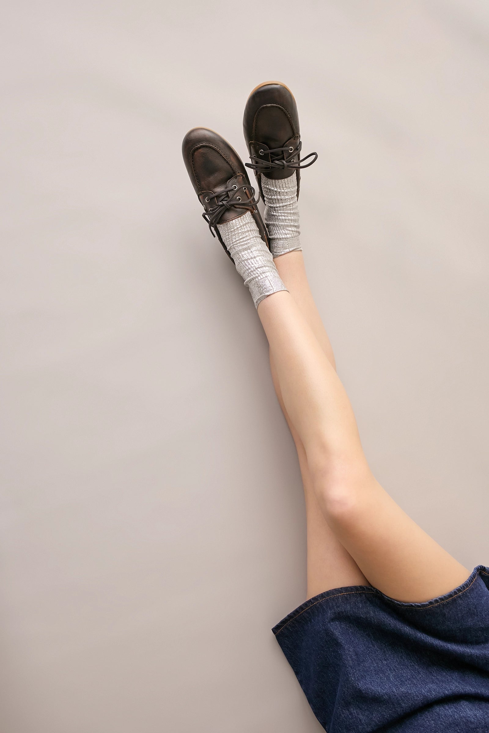 Mocassini da barca – Bianco