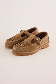 Mocassini t-bar – Bianco