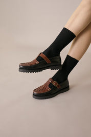 Mocassini t-bar – Bianco