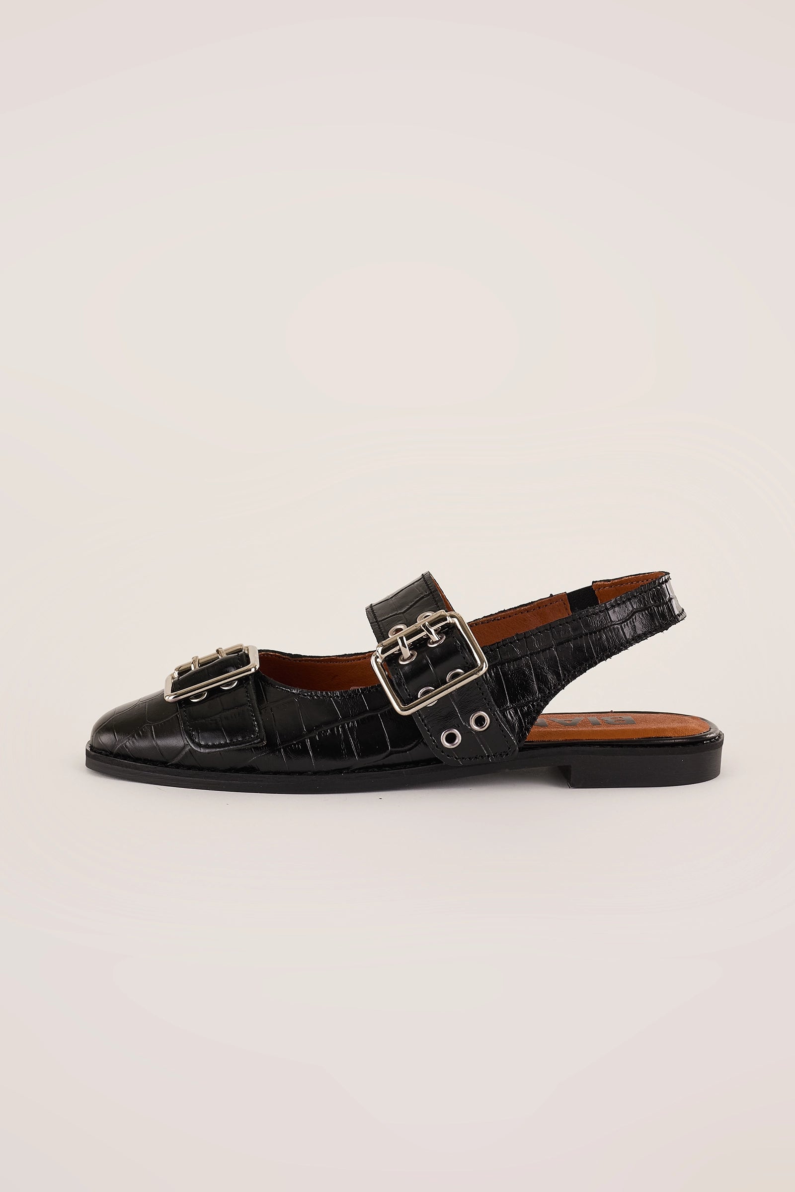 Slingback con fibbie