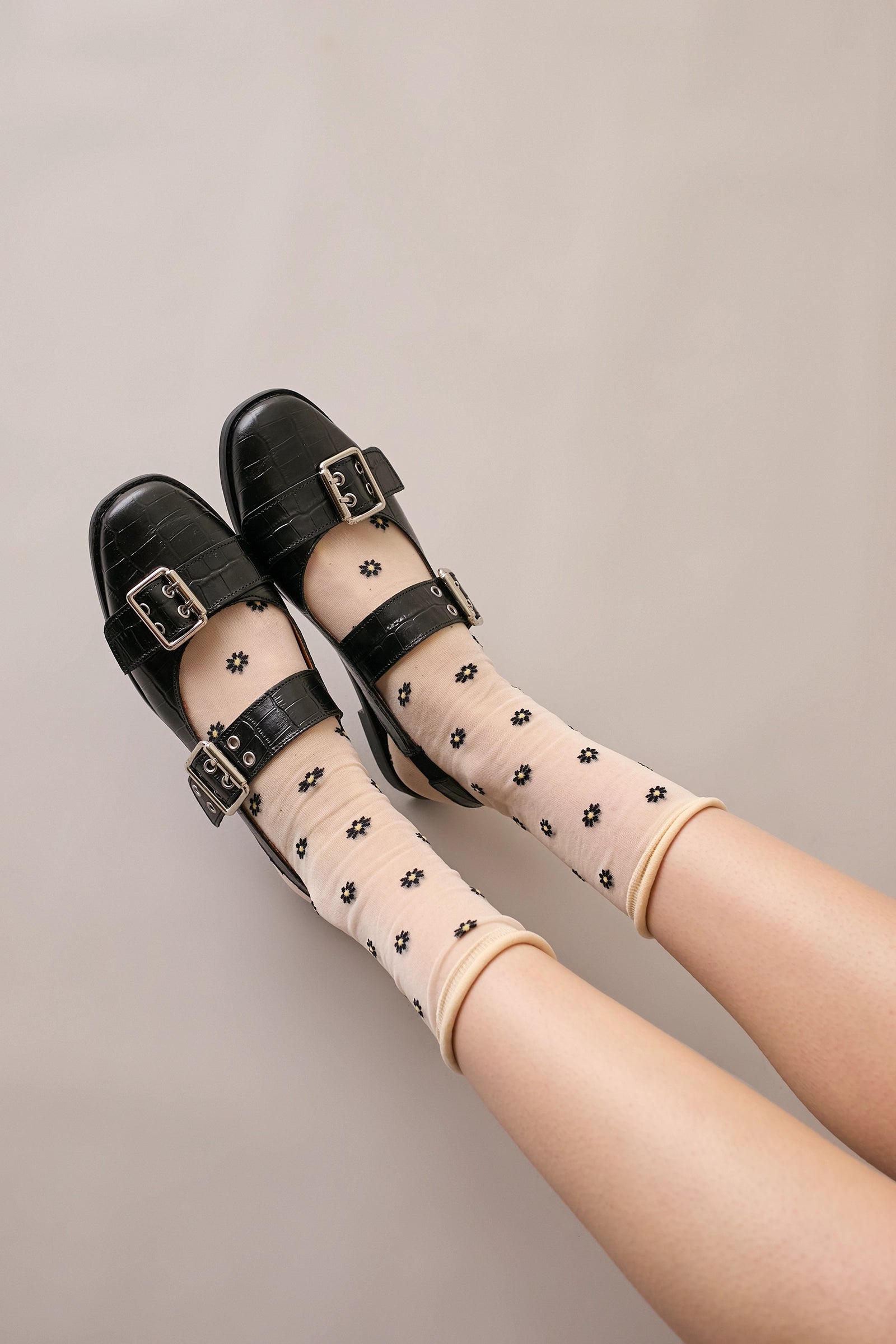 Slingback con fibbie