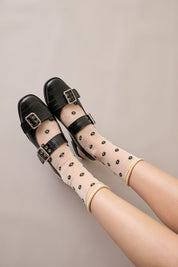 Slingback con fibbie