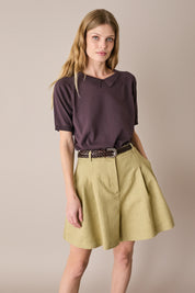 Maglia in cotone con colletto