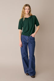Maglia in cotone con colletto