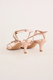 Sandali tacco 5 cm con listini