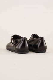 Scarpe T-bar con suola in gomma