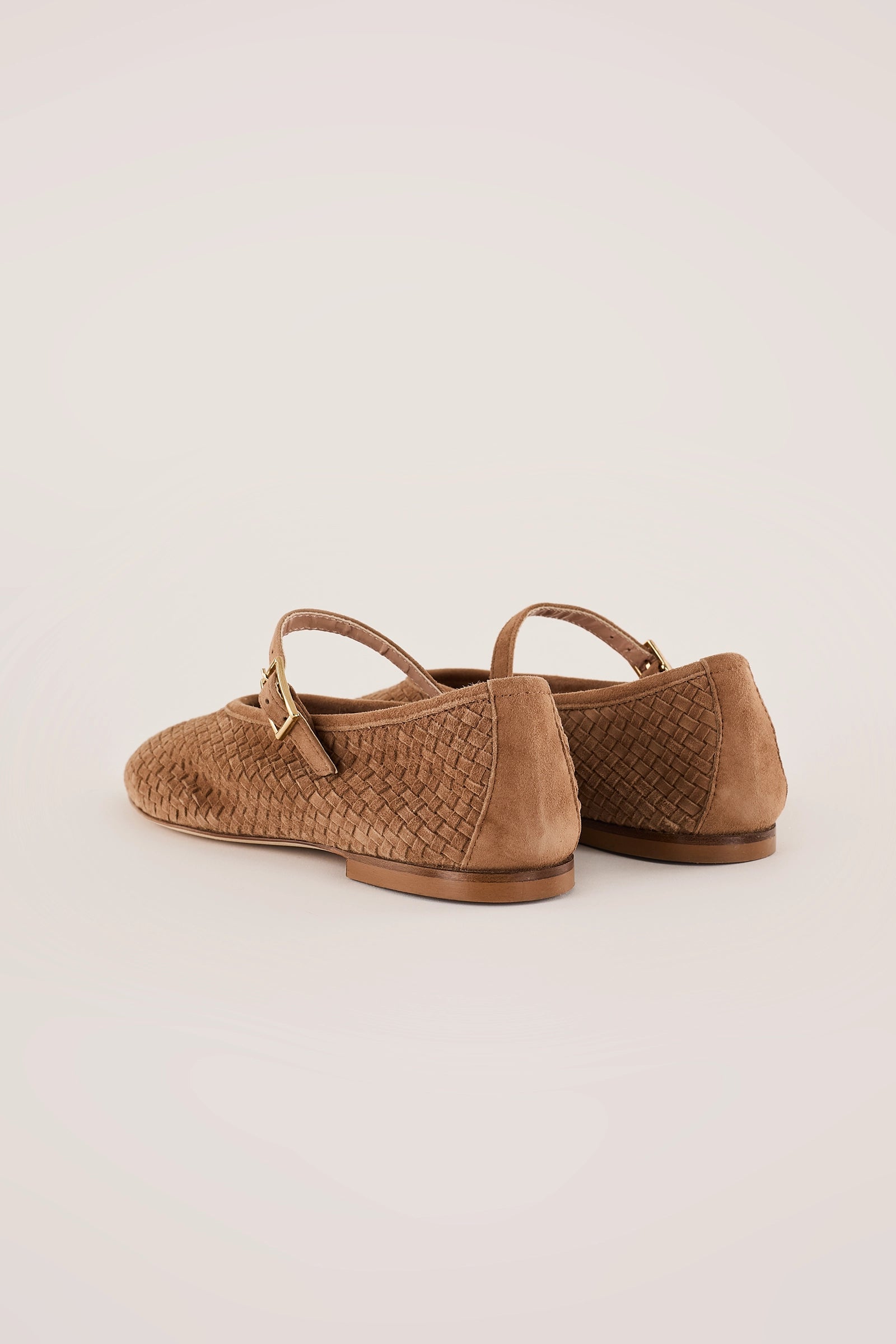 Mary Jane in pelle intrecciata