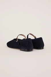 Mary Jane in pelle intrecciata