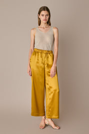Canotta in blend di mohair acqua, in blend di mohair, scollo a V
