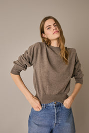 Maglia girocollo over