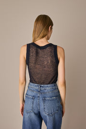 Set cardigan e top in alpaca e mohair